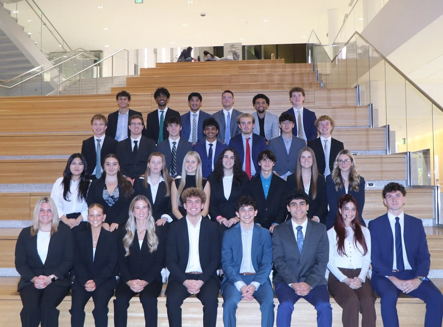 Congratulations to the 33 new members for completing the initiation process!!

Welcome to the Eta Beta chapter of Pi Sigma Epsilon. Were very happy to have such a wonderful new group join our chapter.

Excited to see how PSE helps each and every one 