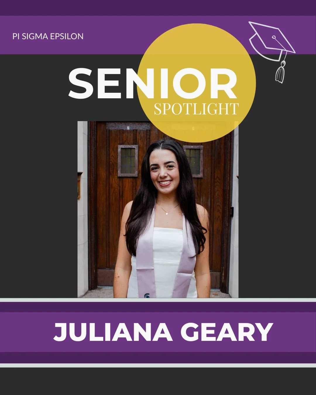 Our Fall 2025 semester has come to a close and we&rsquo;d love to celebrate our graduating seniors! 🎓

First up is Juliana Geary

Juliana joined PSE in the fall of 2024 and is graduating with a degree in communications

Here are some words from Juli