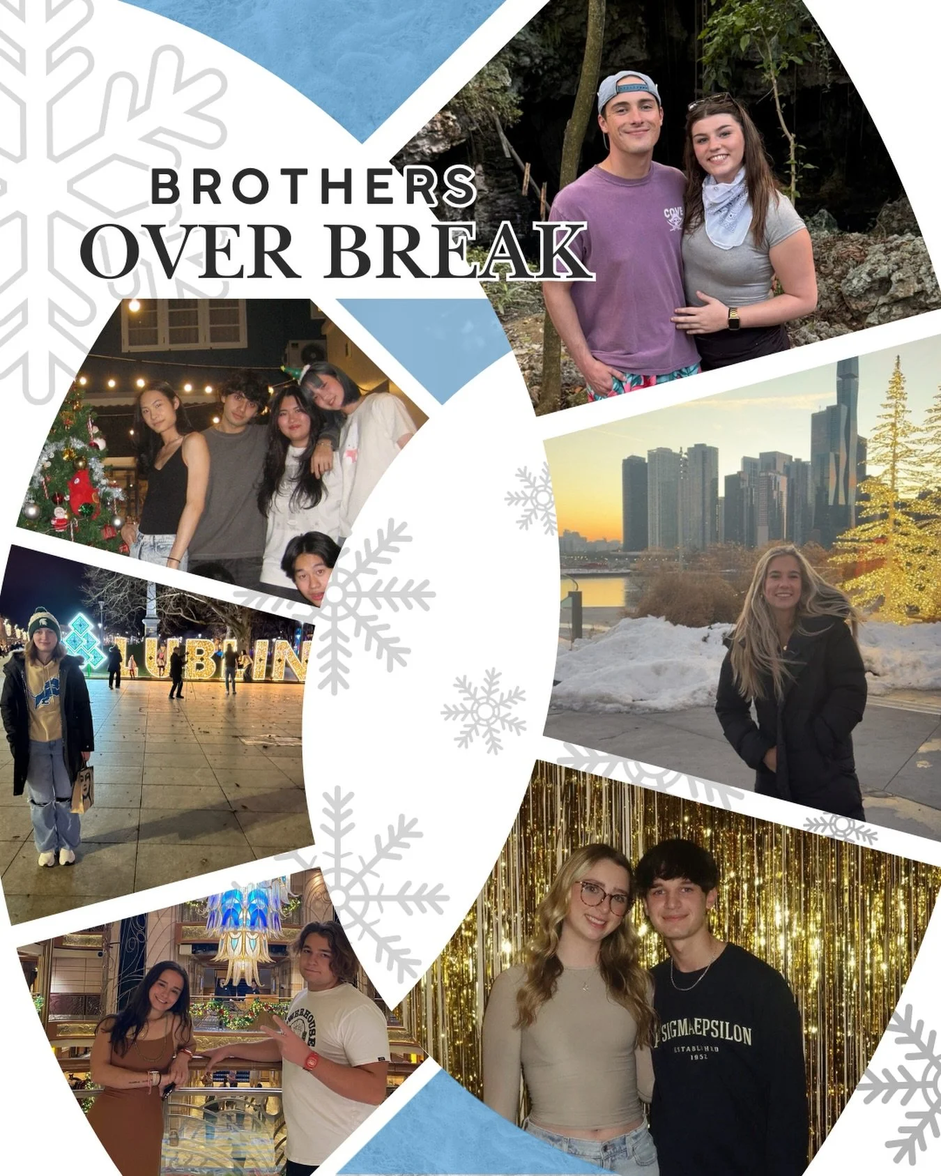2nd semester is on the rise as our members wrap up their winter break. We hope everyone enjoyed their time off and we&rsquo;re super excited to kickstart this new semester! #pisigmaepsilon#michiganstateuniversity