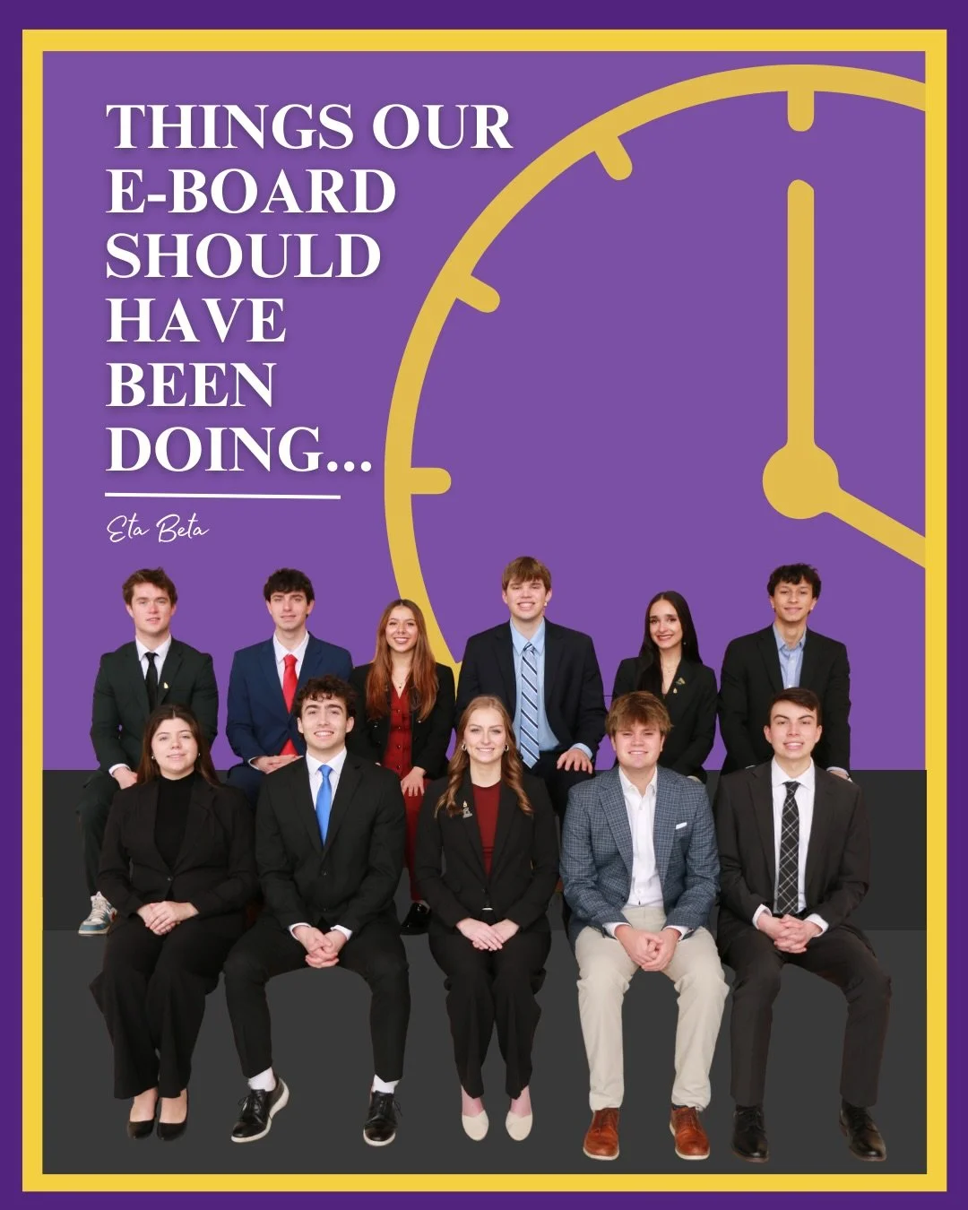Things our Eboard should have been doing&hellip;.
Ft. Our baby executive board 😅

#pisigmaepsilon#pse#msu#eboard