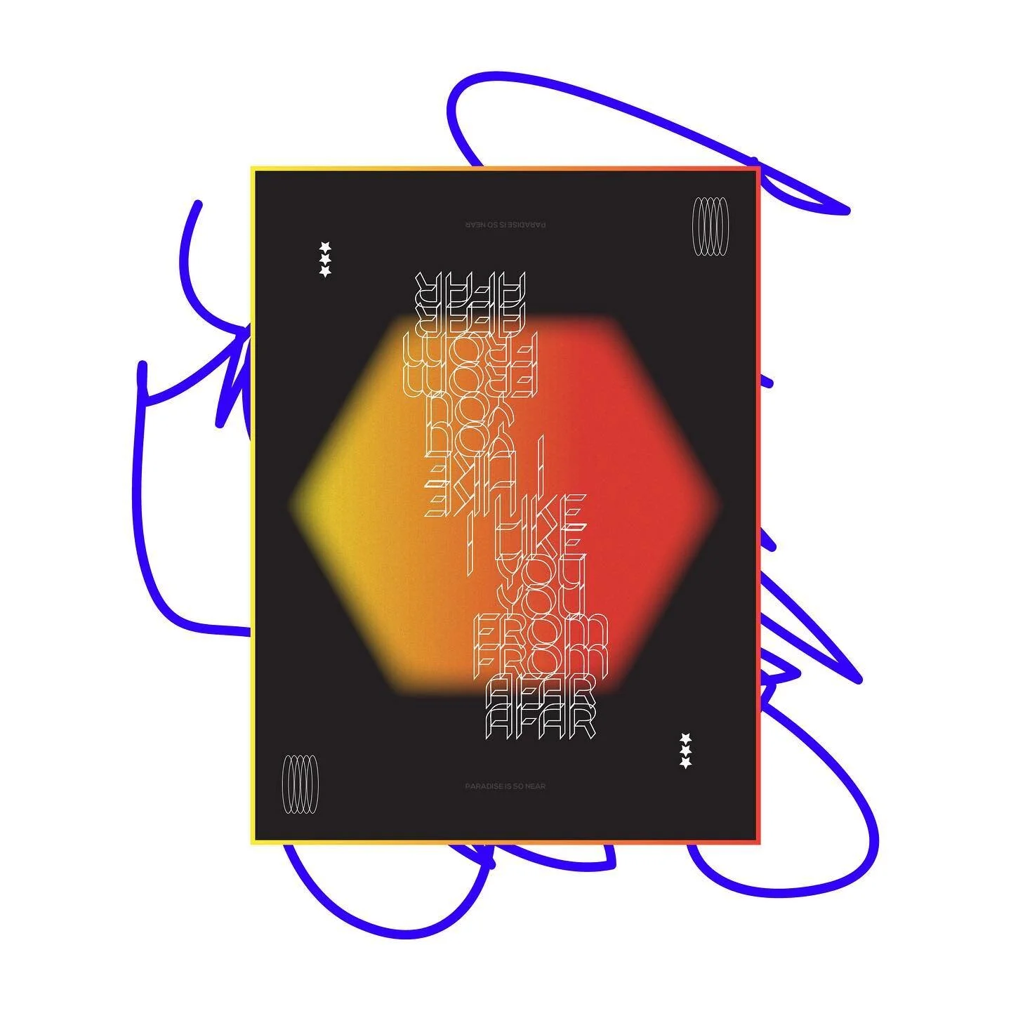 &lsquo;I like you from afar&rsquo;
-
#fineart #contemporaryart #modernart #abstractart #paint #painting #graffuturism #pattern #modernlanguage #visualartist #interior #artwatchers #artcurator #collector #contemporarypainting #artgallery #visualart #a