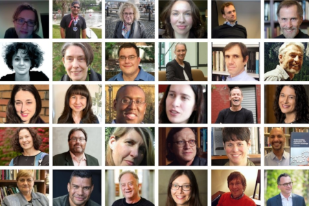 The 30 working philosophers of science featuring in the initial study presented at the 2018 Philosophy of Science Association meeting.