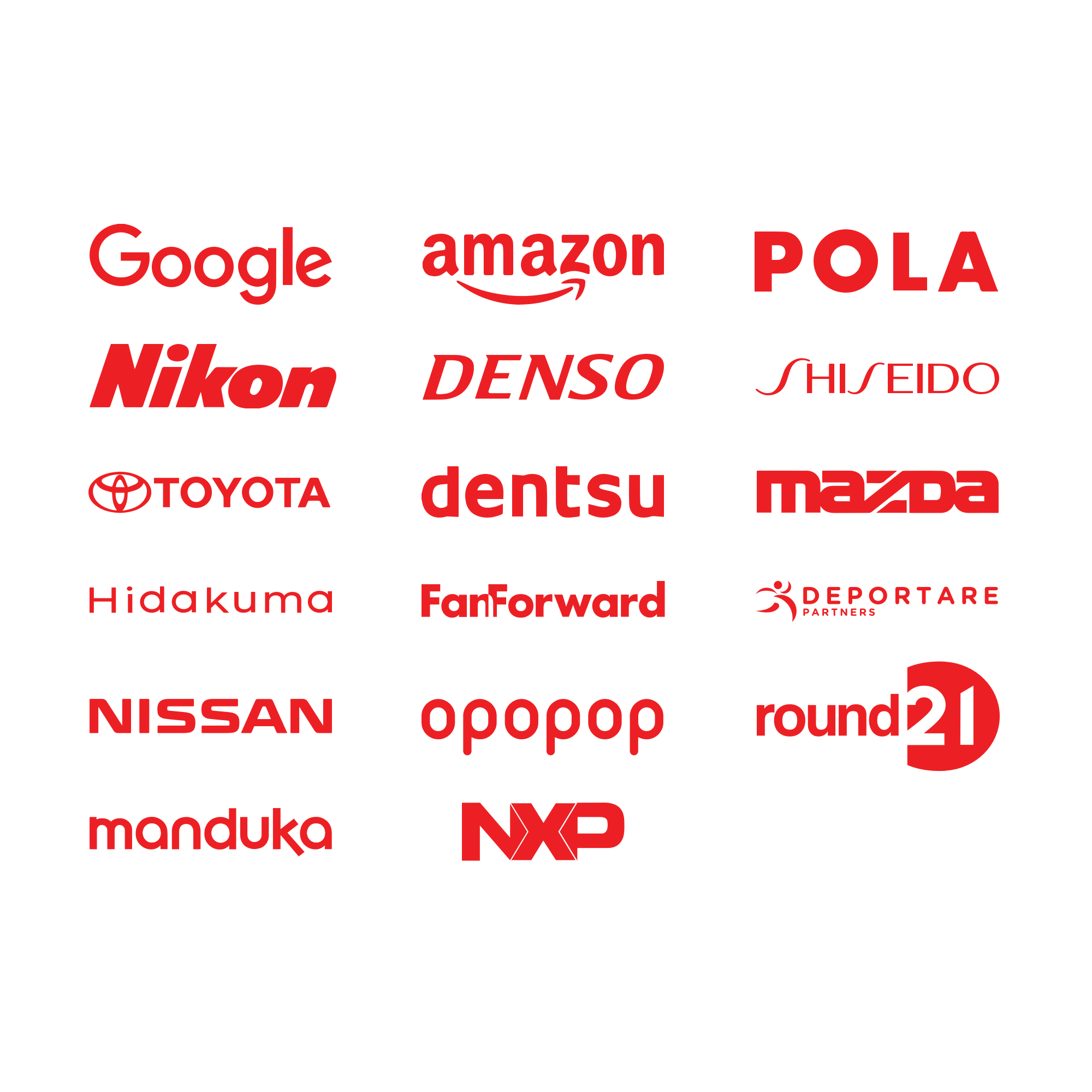 Large and small clients with big ambitions