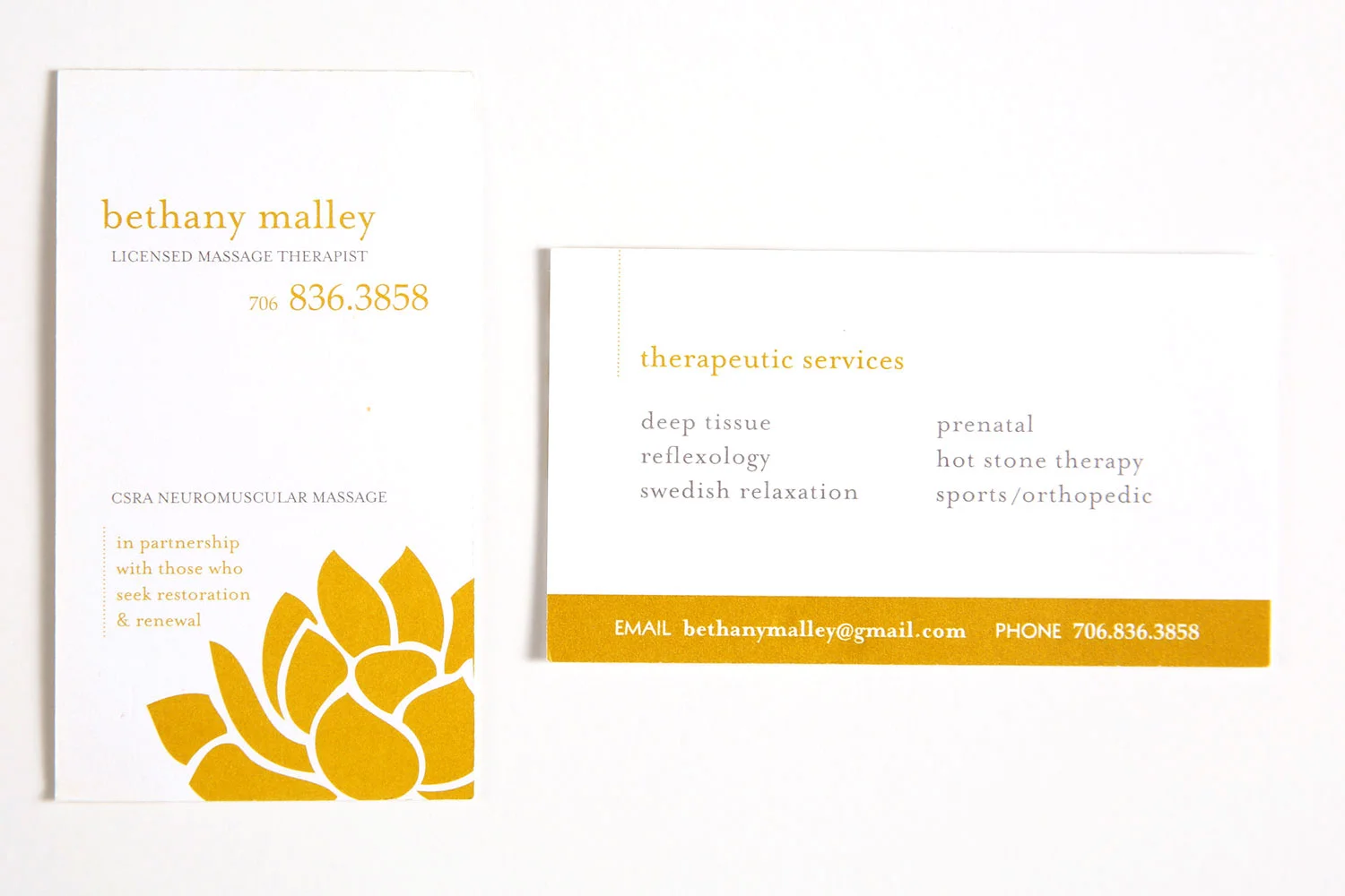 — massage therapist —