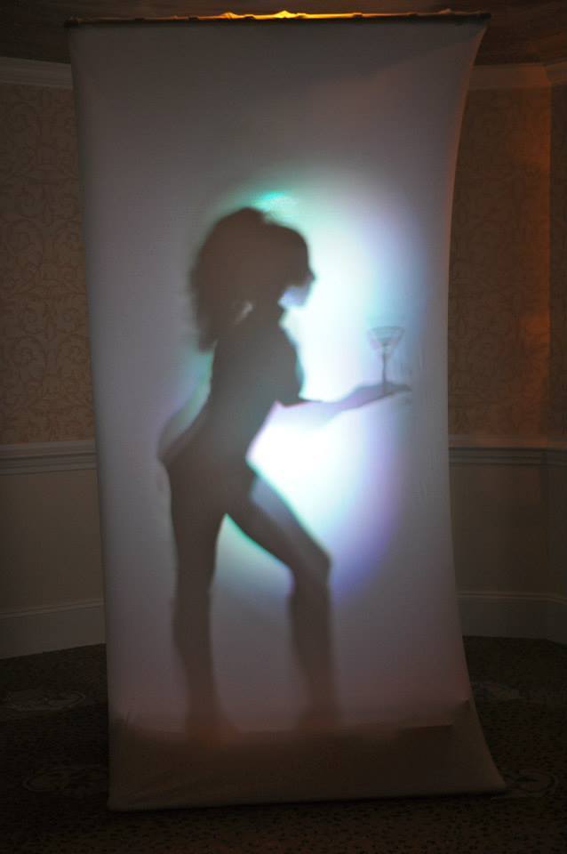 Shadow Dancer with Martini Glass