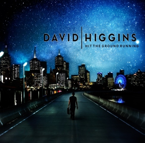 David Higgins Band cover art for Hit The Ground Running album