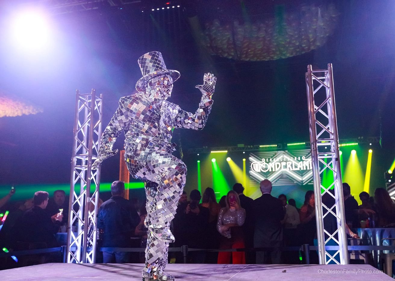 Mirror Man in Running Pose