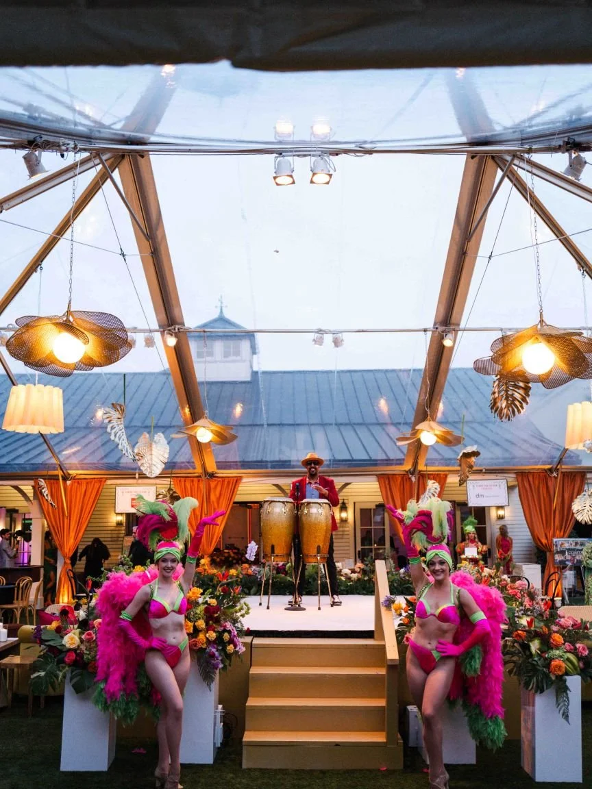 Watermelon Showgirls on Stage