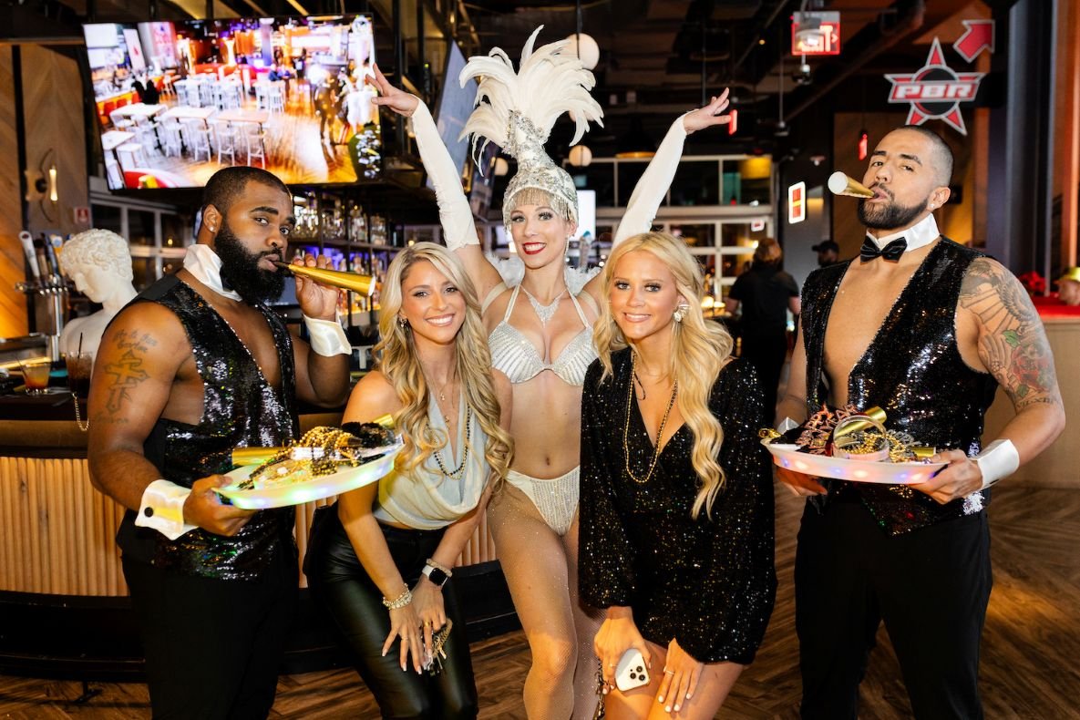 Showgirl with Guests and Chip & Dales Inspired Performers