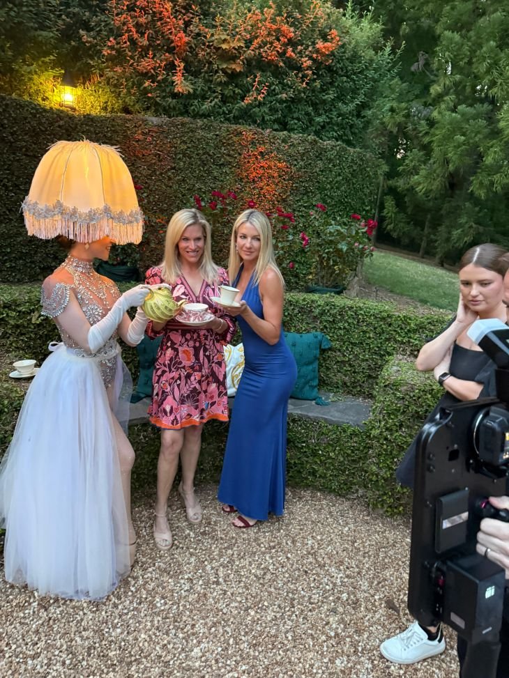 Alice in Wonderland Themed Living Luminary Experience