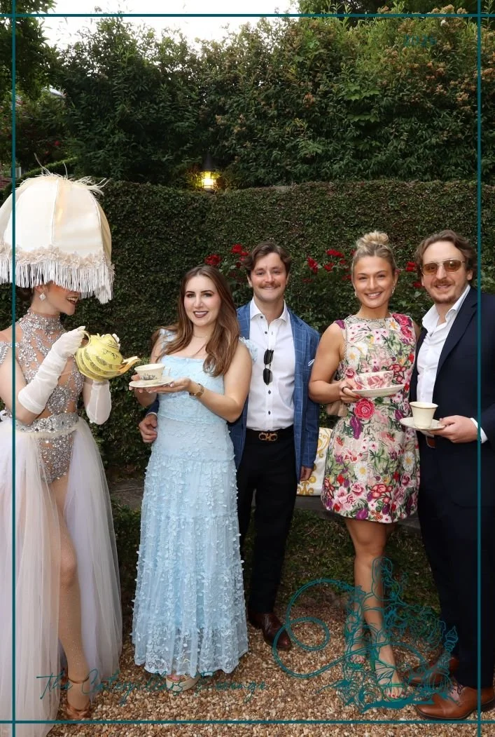 Whimsical Living Luminary at “The Caterpillar’s Revenge” Event