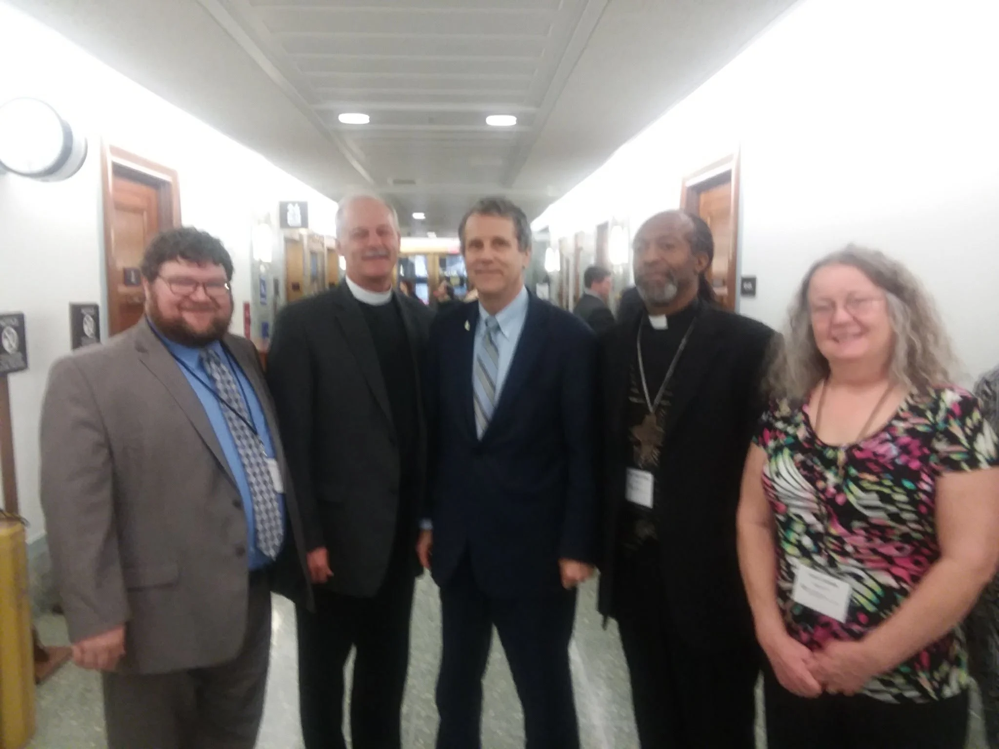 Special thanks to Senator Sherrod Brown (Lutheran-Ohio) for addressing our gathering and thanking us for our advocacy on the farm bill. 