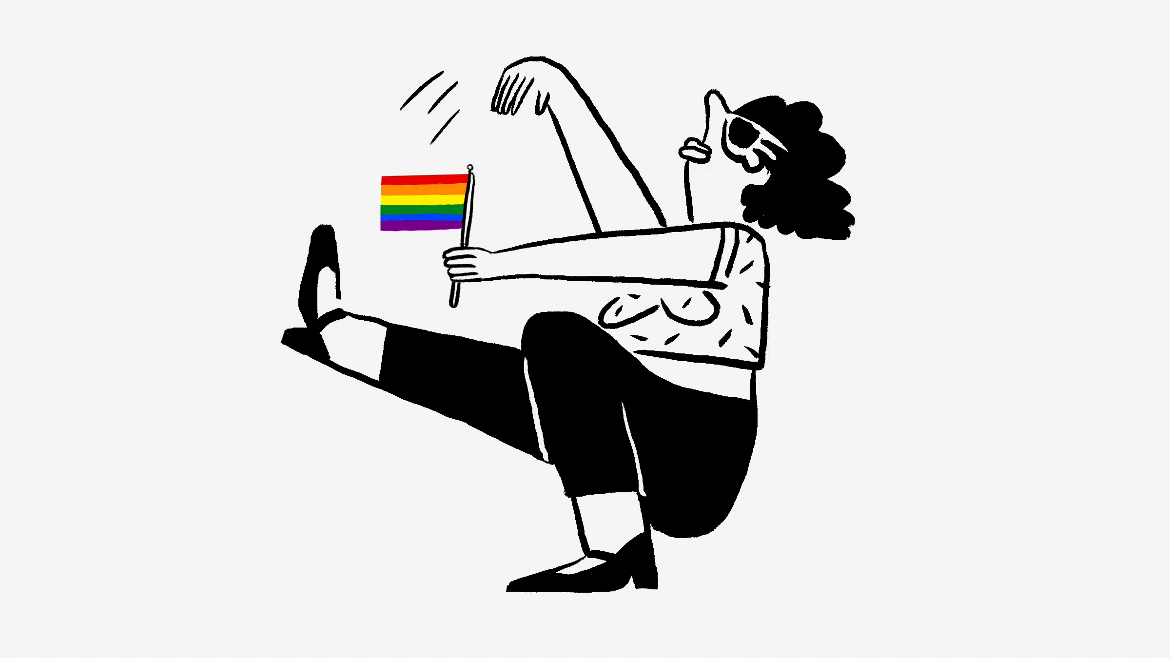 Social Media Ad for Penguin Random House Pride Campaign