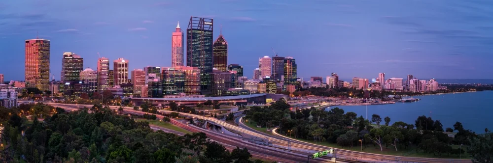 City Alpenglow