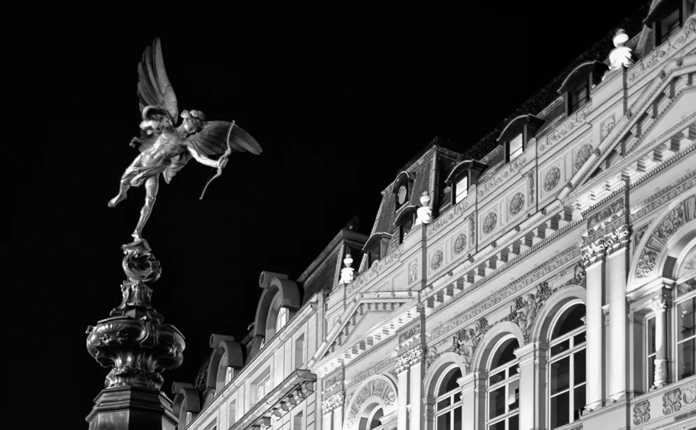 Eros, Piccadilly Circus, London