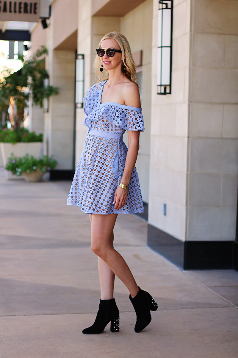 mini dress with booties