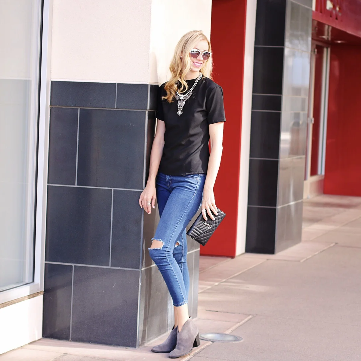 V-Cut Ankle Booties — With Love and Style