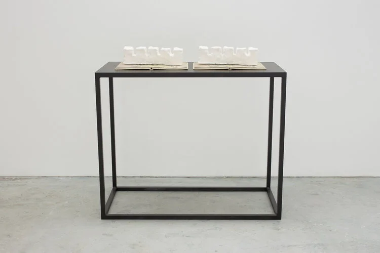 (Detail) Flower Arrangement Z Corp Plaster Prints and two copies of Flower Arrangement, 113x55 x110cm, 2016