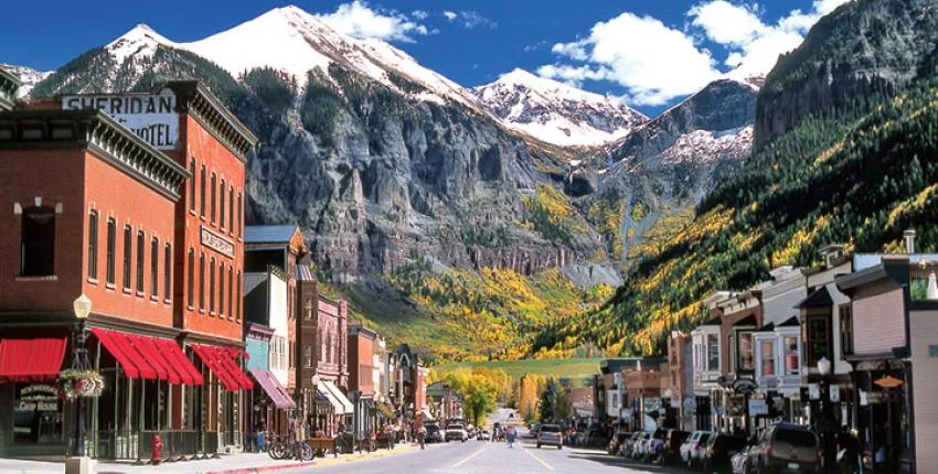 Downtown Telluride, Colorado Photo Credit: www.ColoradoInfo.com