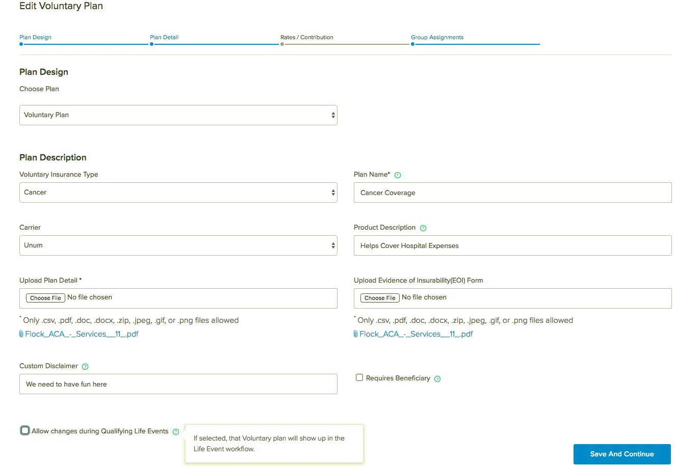 Broker Portal View