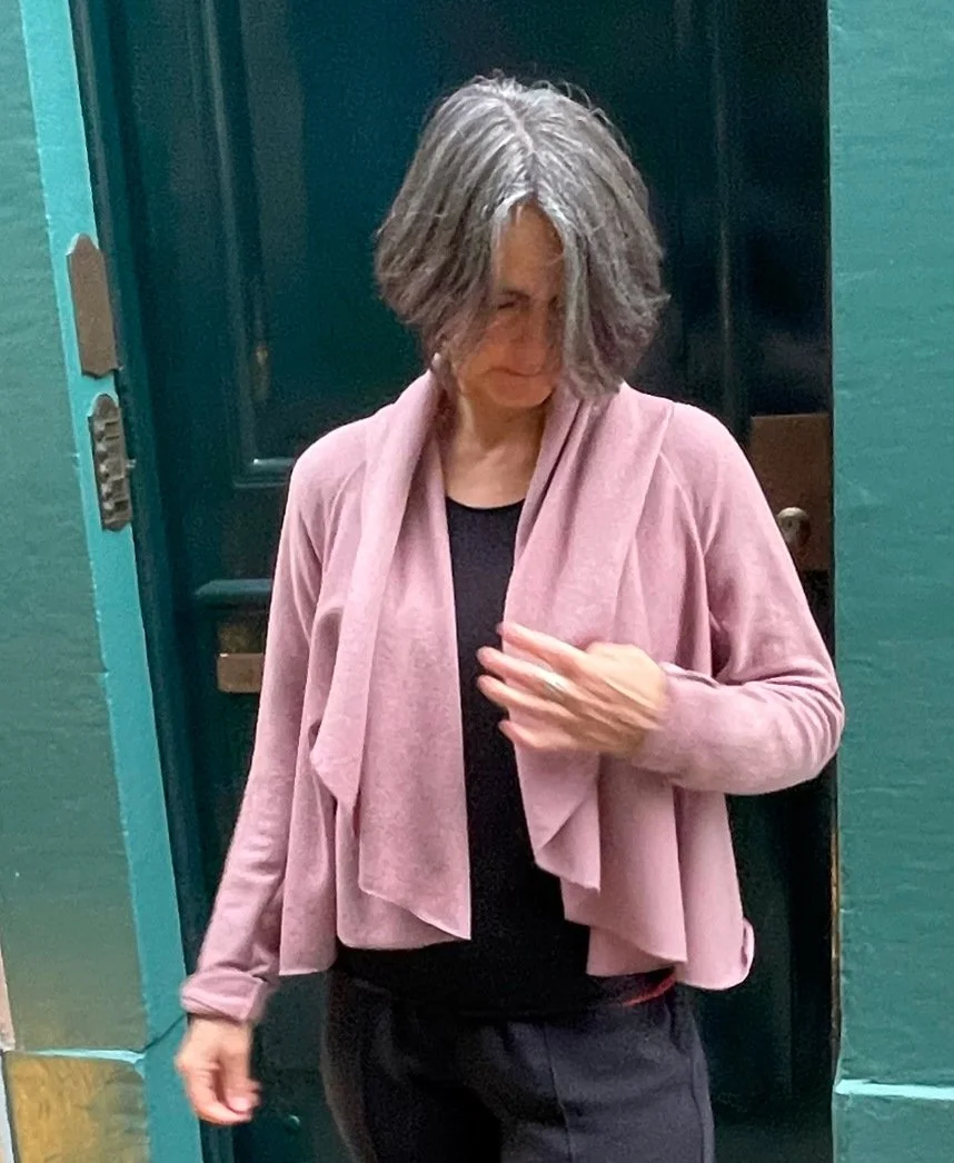 Dusky Pink Circle Jacket