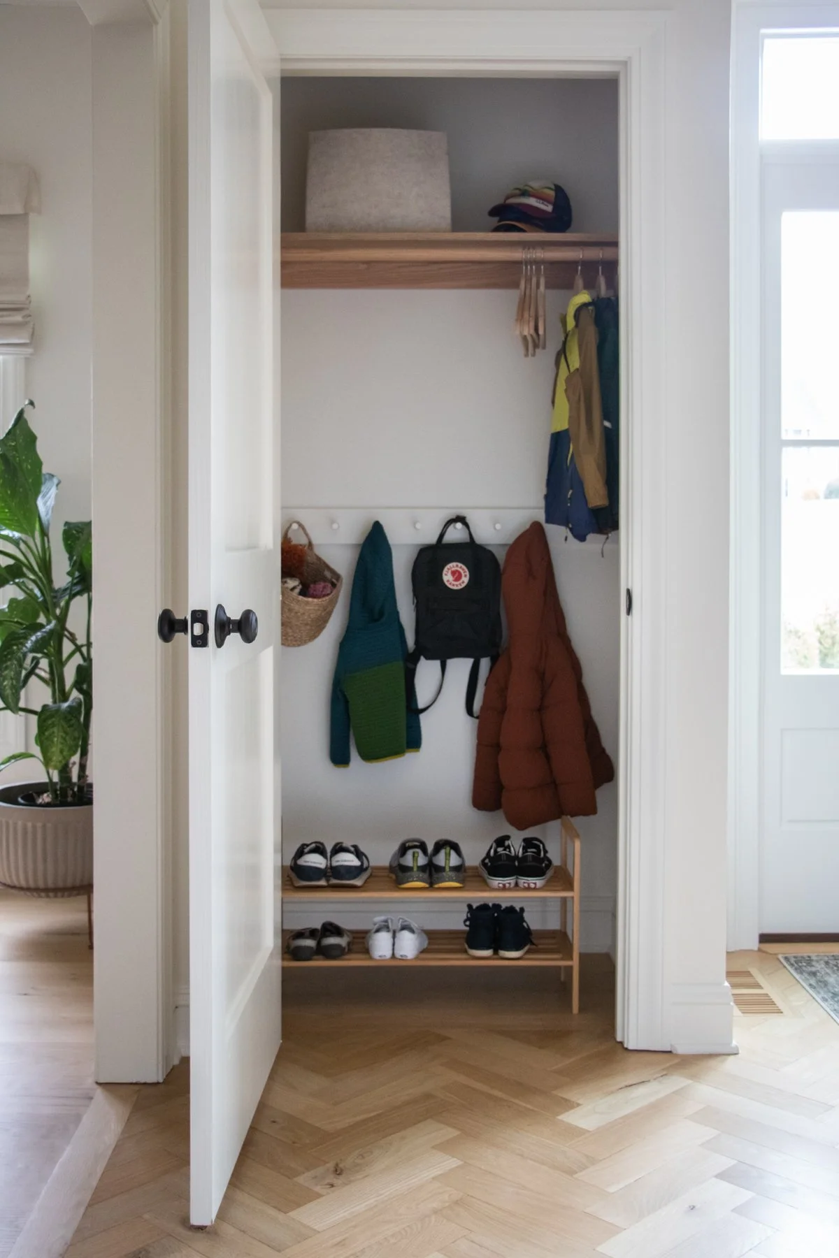 Entryway Closet Makeover