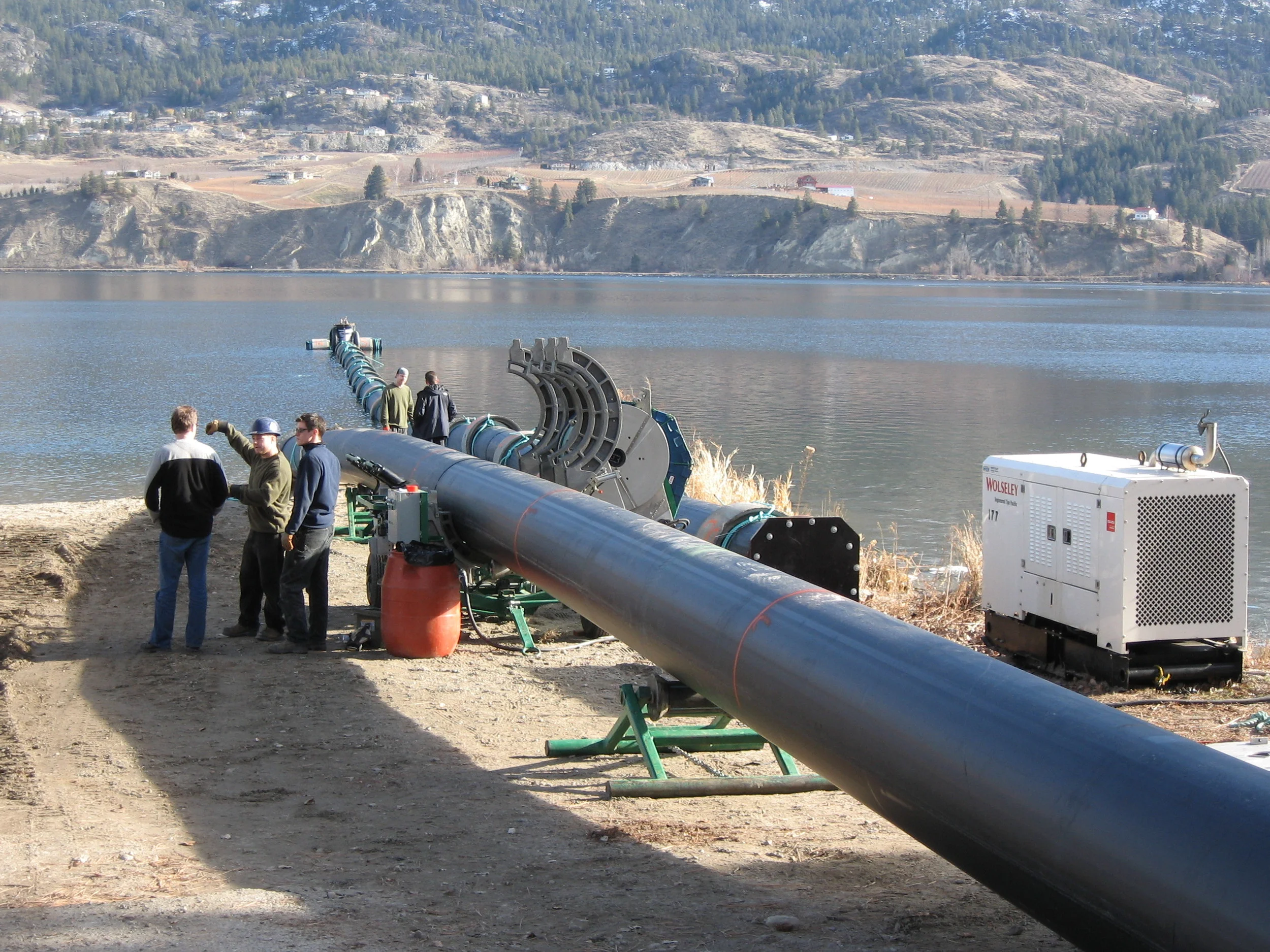  FUSING THE INTAKE PIPE TOGETHER 