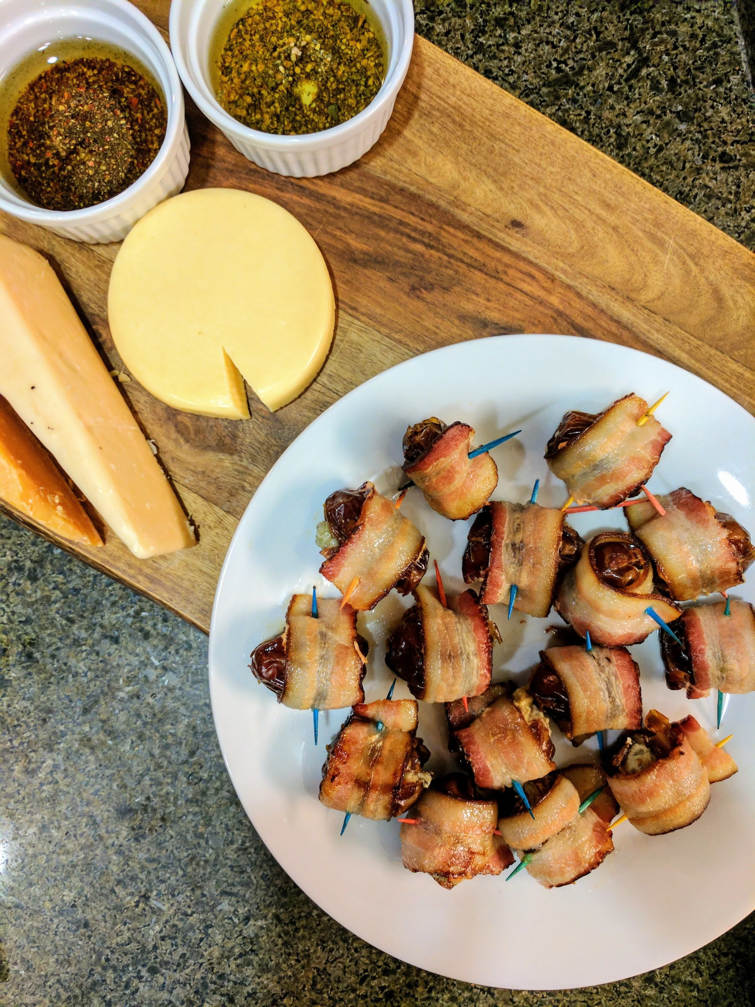 Bacon Wrapped Dates