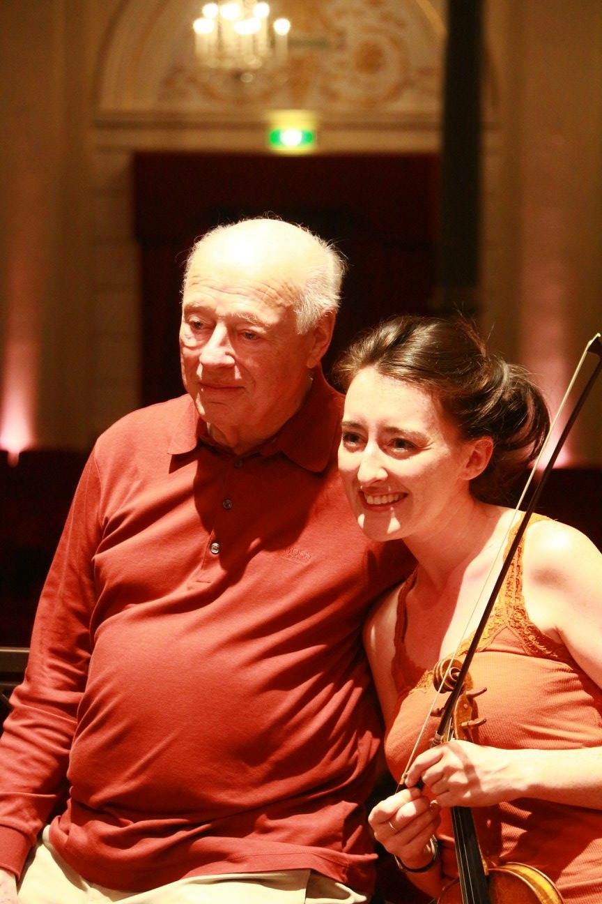 With Maestro Bernard Haitink