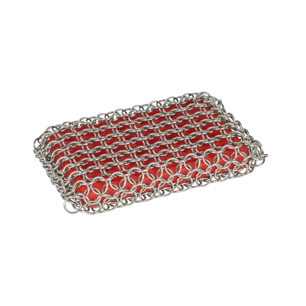 Chain Mail Stainless Steel Cast Iron Pan Scrubber 