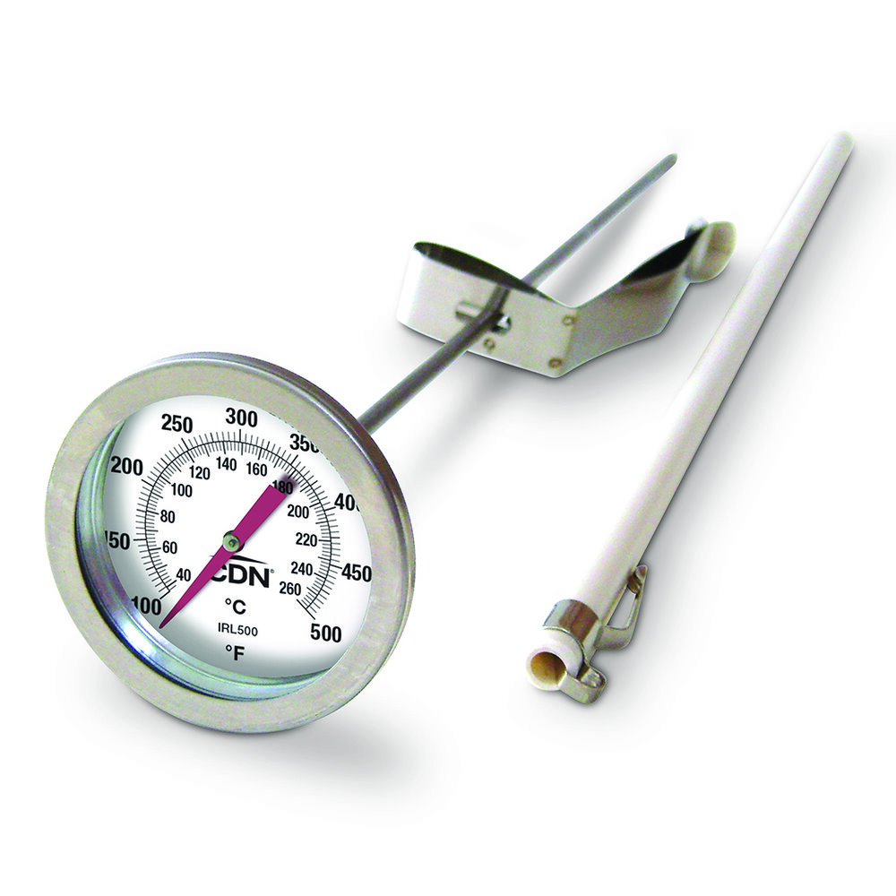 Long Stem Fry Thermometer 12 — Kiss the Cook Wimberley