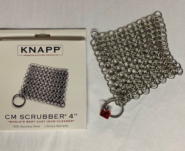 Chain Mail 4 x 4 Scrubber — Kiss the Cook Wimberley