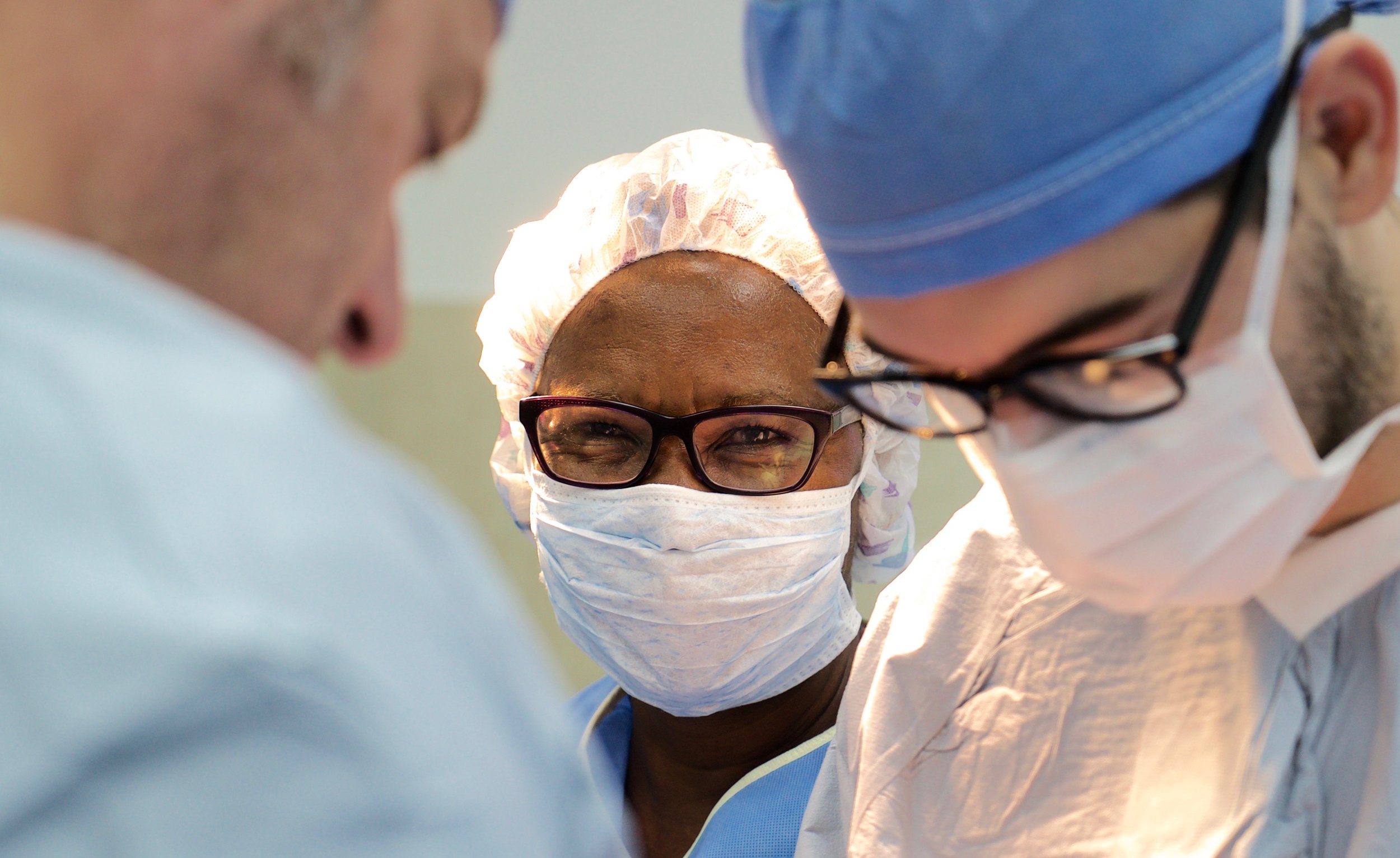 Surgical Nurse Wulsin and Dr. Rose