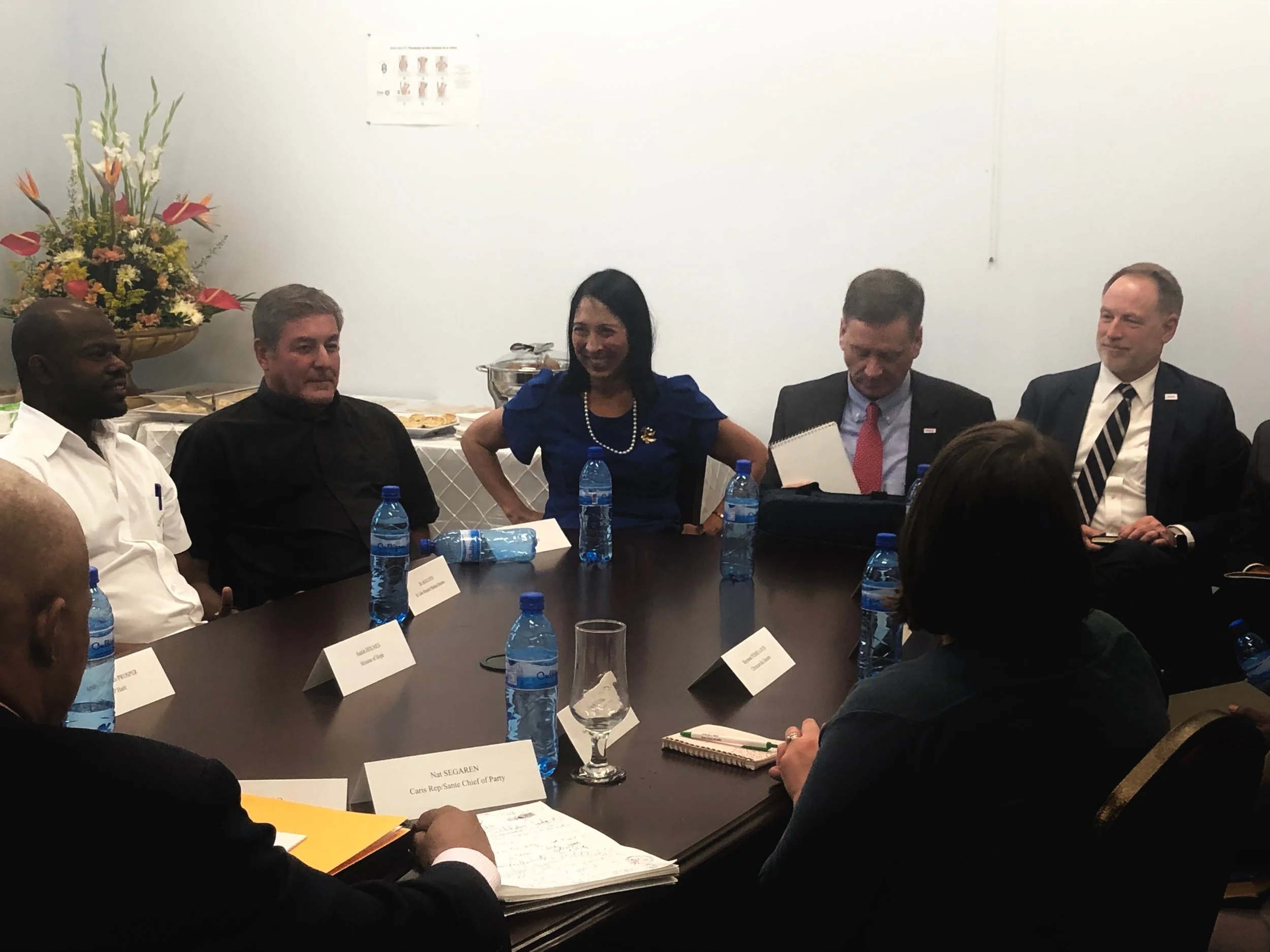 USAID Meeting at St. Luke Hospital