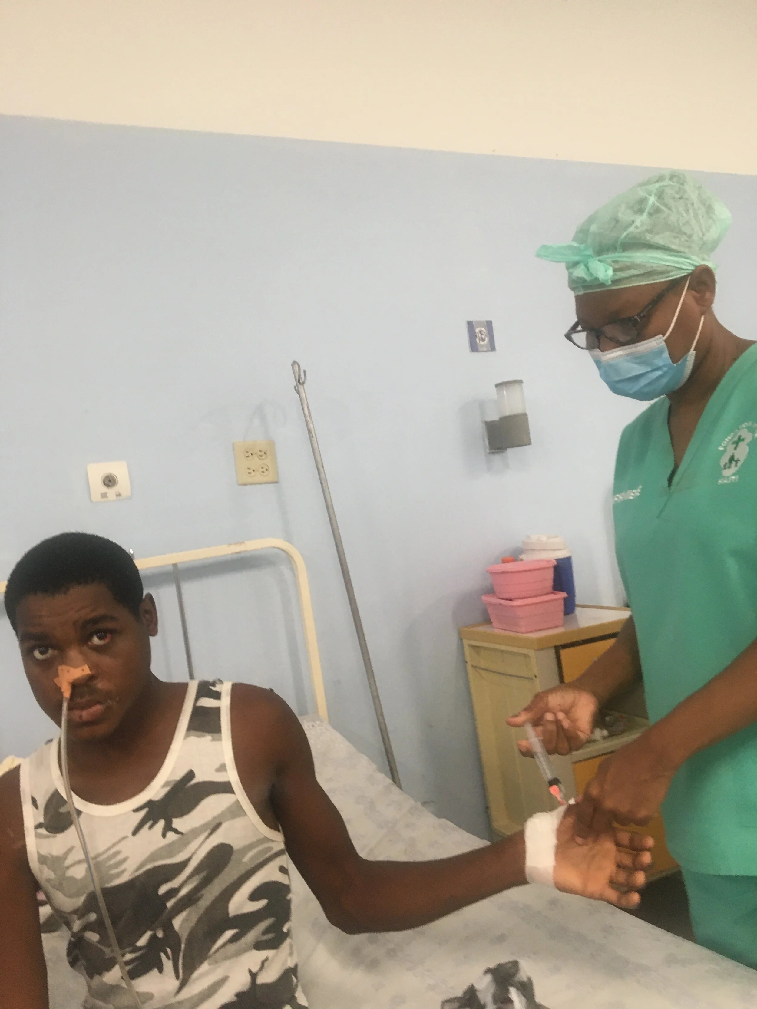 Vilnord Moise, a Survivor of the last earthquake in Haiti.