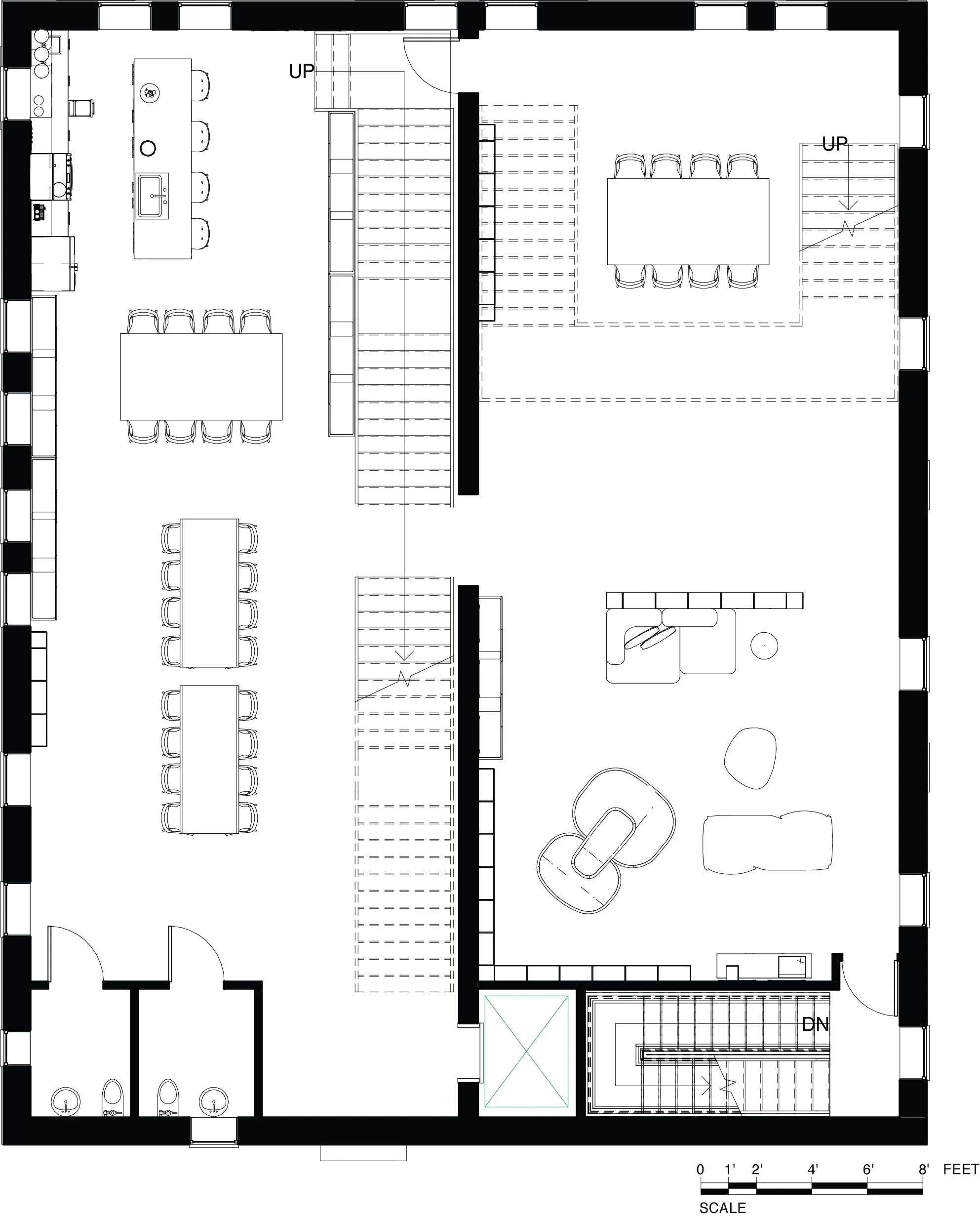 Level 02 Floor Plan - Community Gathering Space