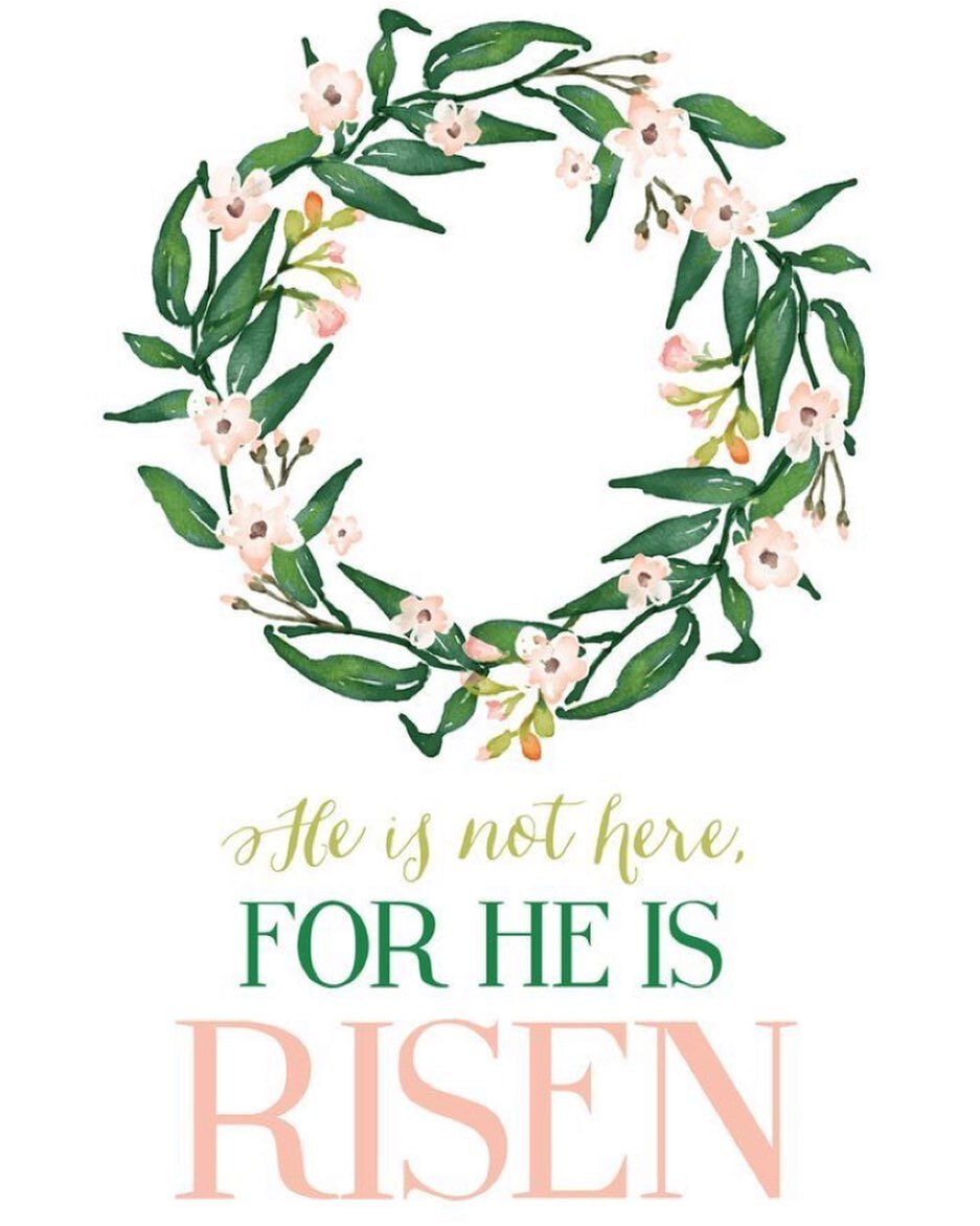 He is risen!!! ❤️❤️❤️

Happy Easter to all of our sisters and families ❤️