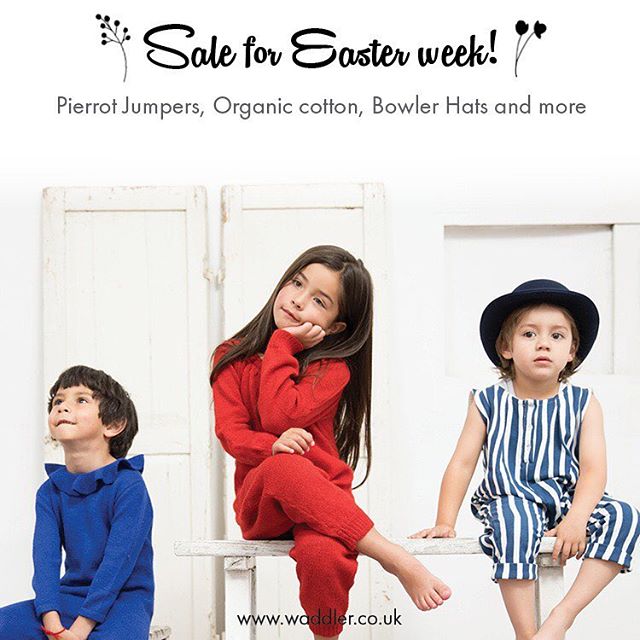 Sale starts today! #eastersale #sale #waddler #waddlerclothing