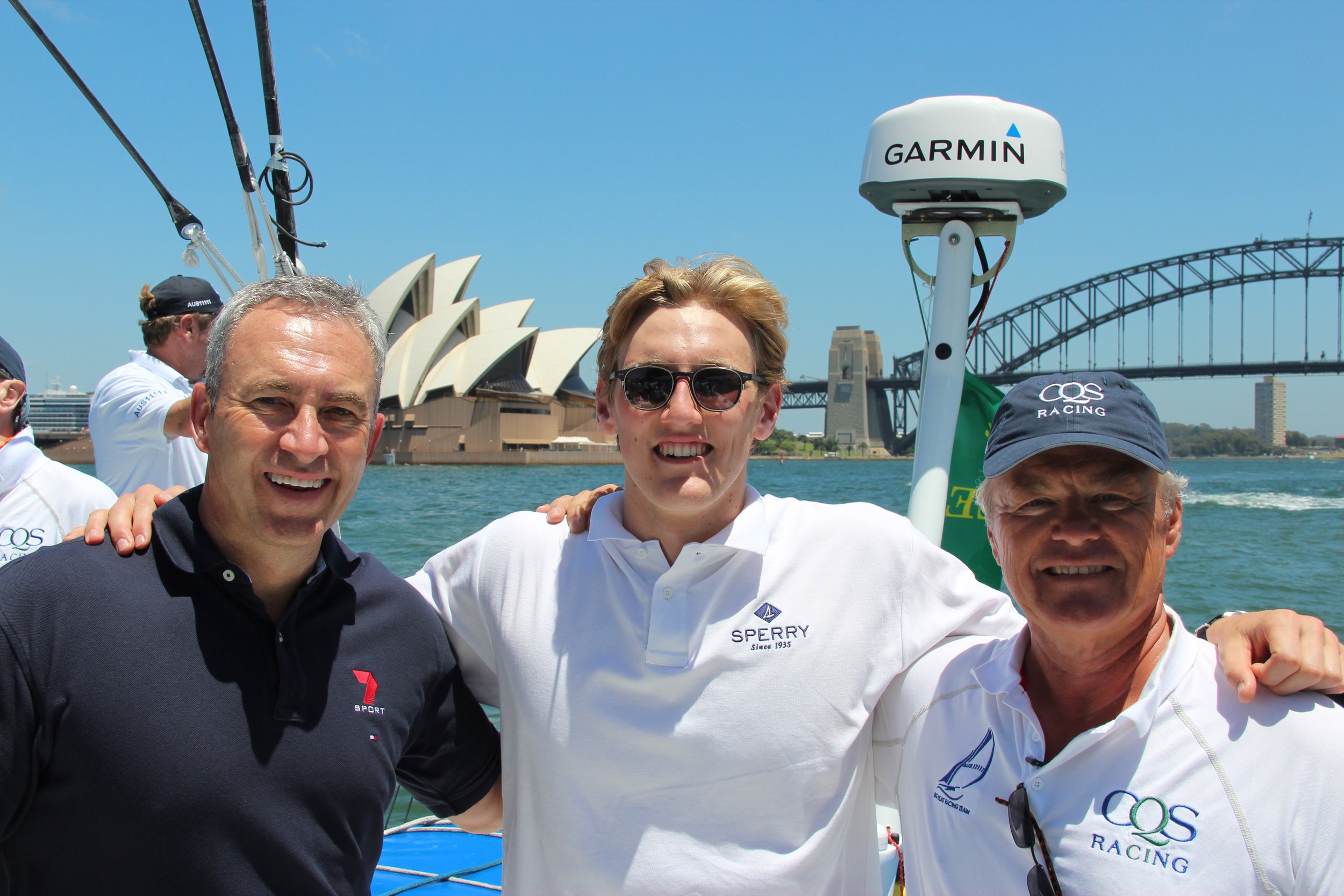 CQS training on Sydney Harbour