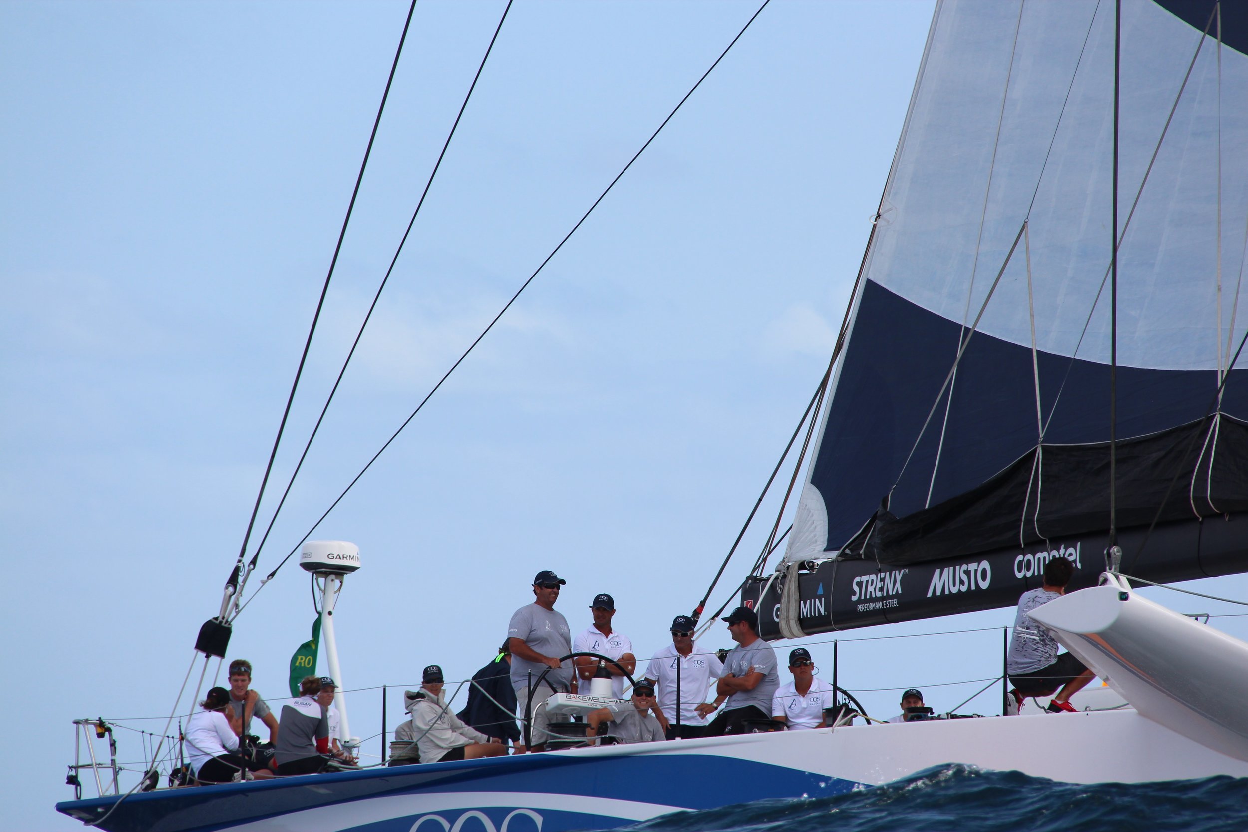 CQS training on Sydney Harbour