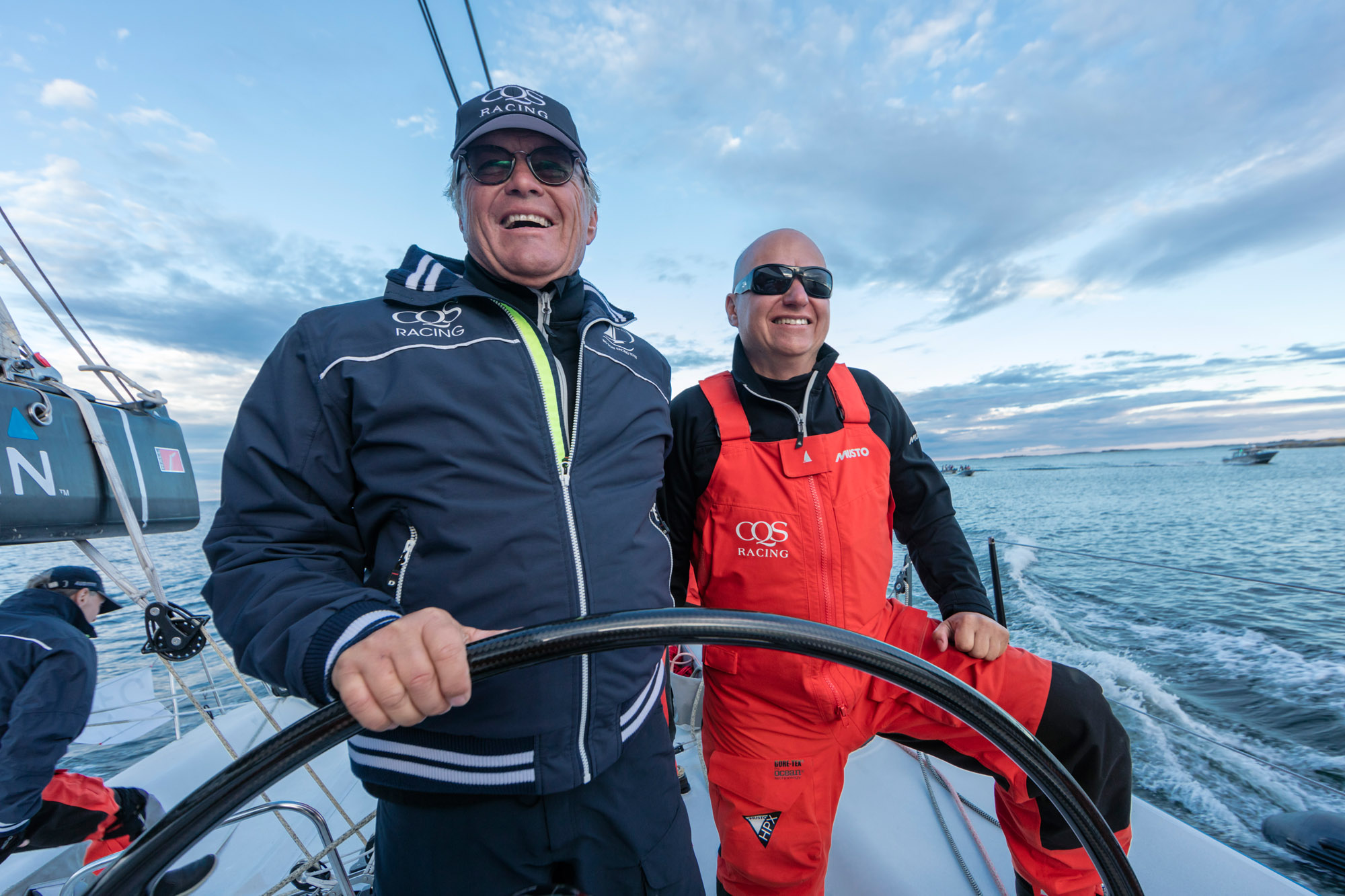 Skipper Ludde Ingvall during the ÅF Offshore Race: Stockholm, Sweden