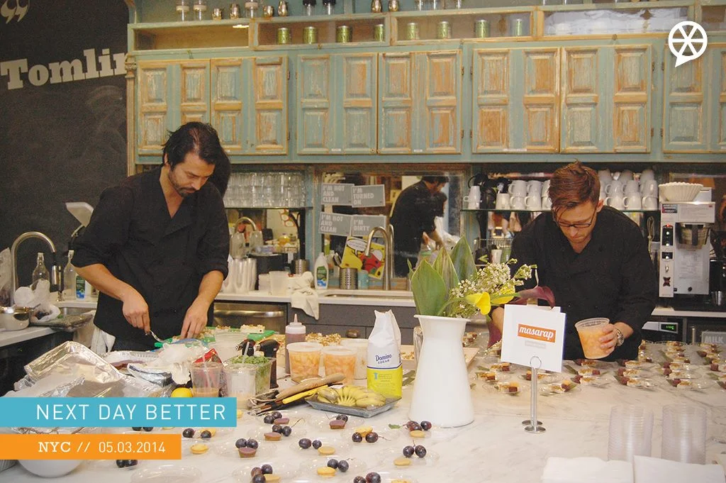 NextDayBetter's NYC Event: Great Food. Great People. Great Ideas.