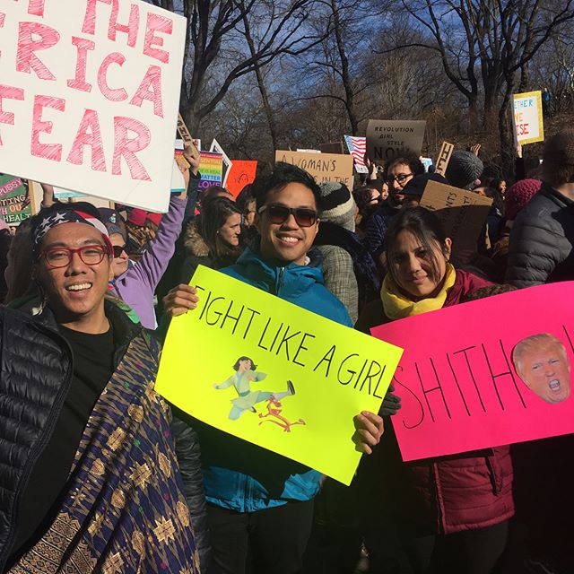 Our members repping at the Women&rsquo;s Marches in NYC and Chicago (+ some scenes from the streets)! #womensmarch