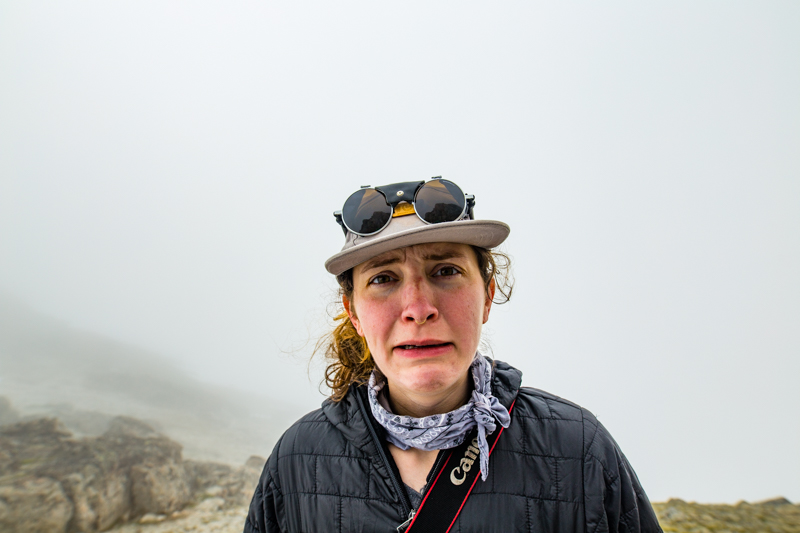 German Jenn is scared of the clouds...it's okay Jenn, they'll pass soon