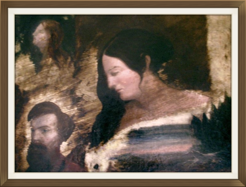 Permanent Exhibit, The Death of Bear Robe Painting