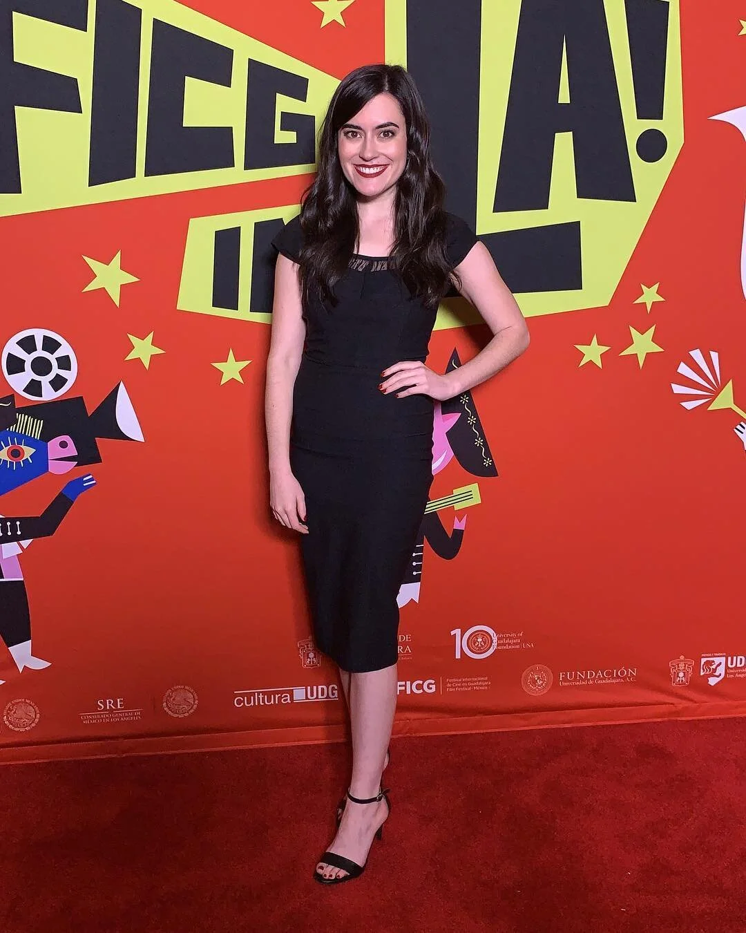 @juliag at last nights opening gala for @sweetcarolinemovie at @ficginla &mdash; #WomenInFilm #SweetCarolineMovie