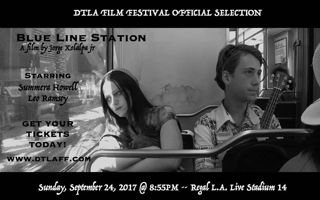 Today is the day! Blue Line Station will be screening tonight at the @downtownlosangelesfilmfest at 8:55PM at the @regallalive -- there are still a couple of tickets left! Check out the link in our bio ❤️