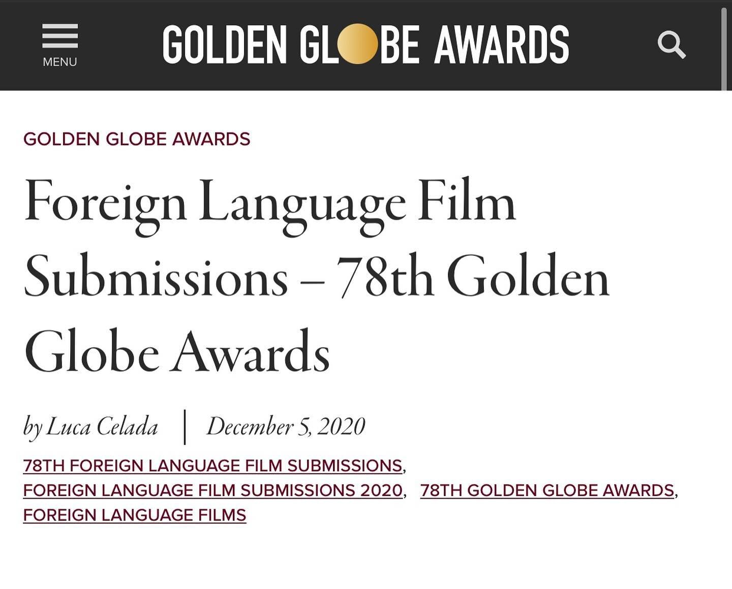 We made the list!!!! #GoldenGlobes
