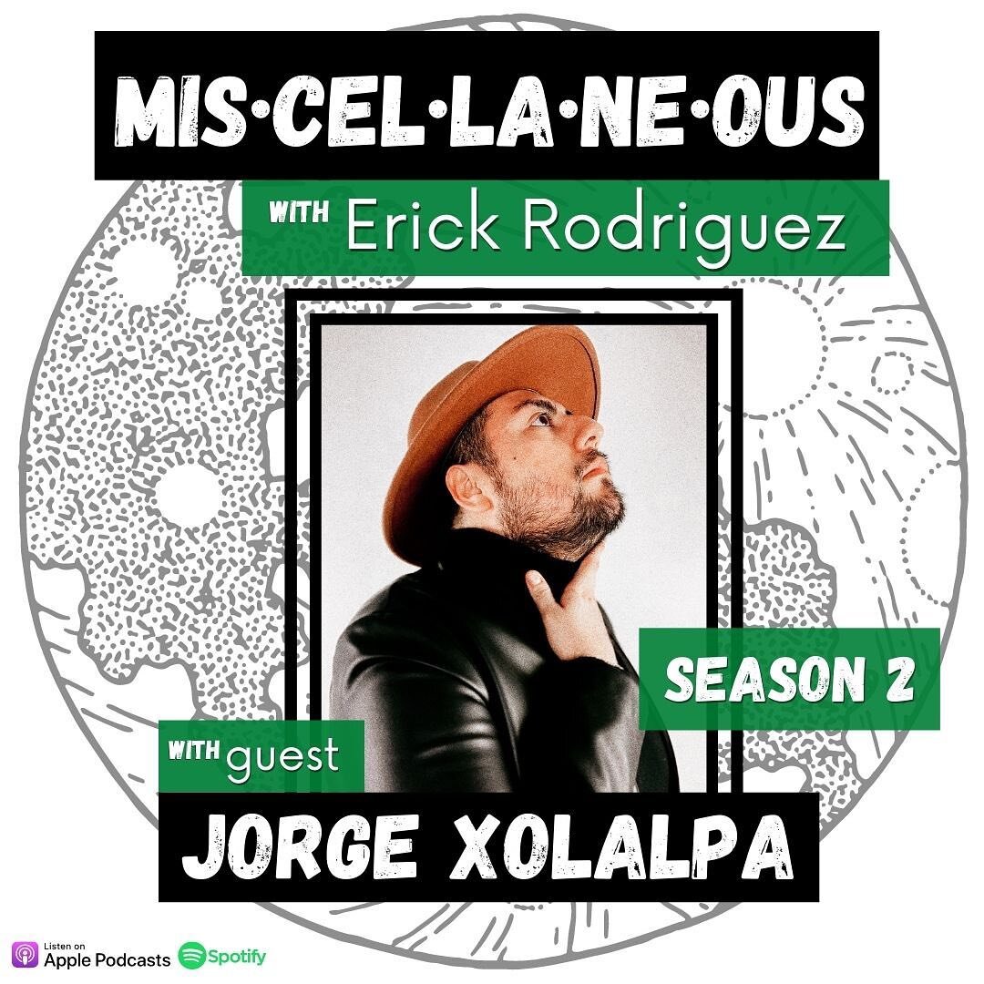 Check out @officialjorgexolalpa interview with @miscellaneous_podcast where he talks about Your Iron Lady and upcoming projects &mdash; link in bio!