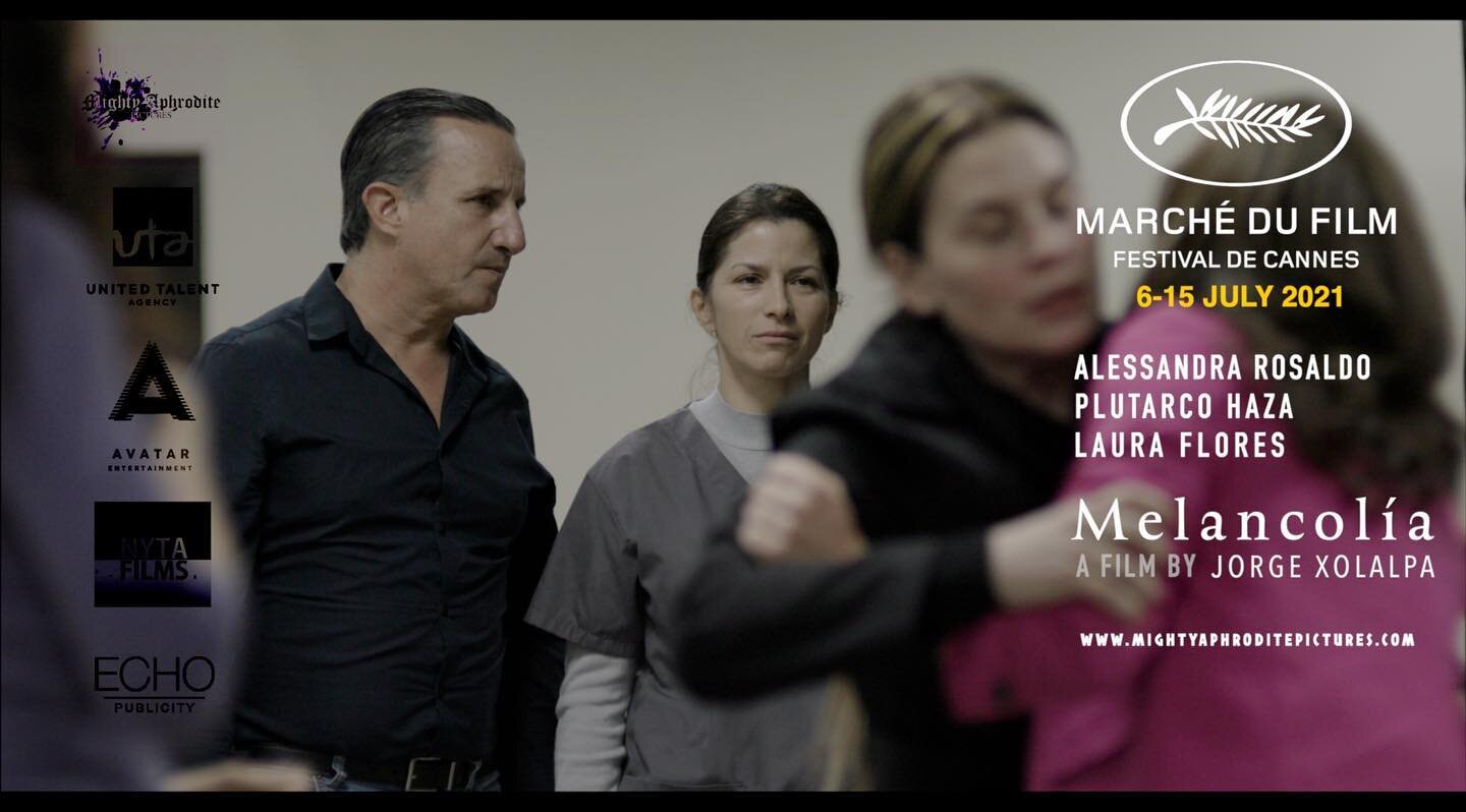 We are thrilled to be at the @mdf_cannes / March&eacute; du Film at @festivaldecannes 2021! 
.
.
.
Watch the trailer at the link in our bio ✨ @alexrosaldo, @plutarcohaza, @laurafloresmx #MELANCOLiAFILM